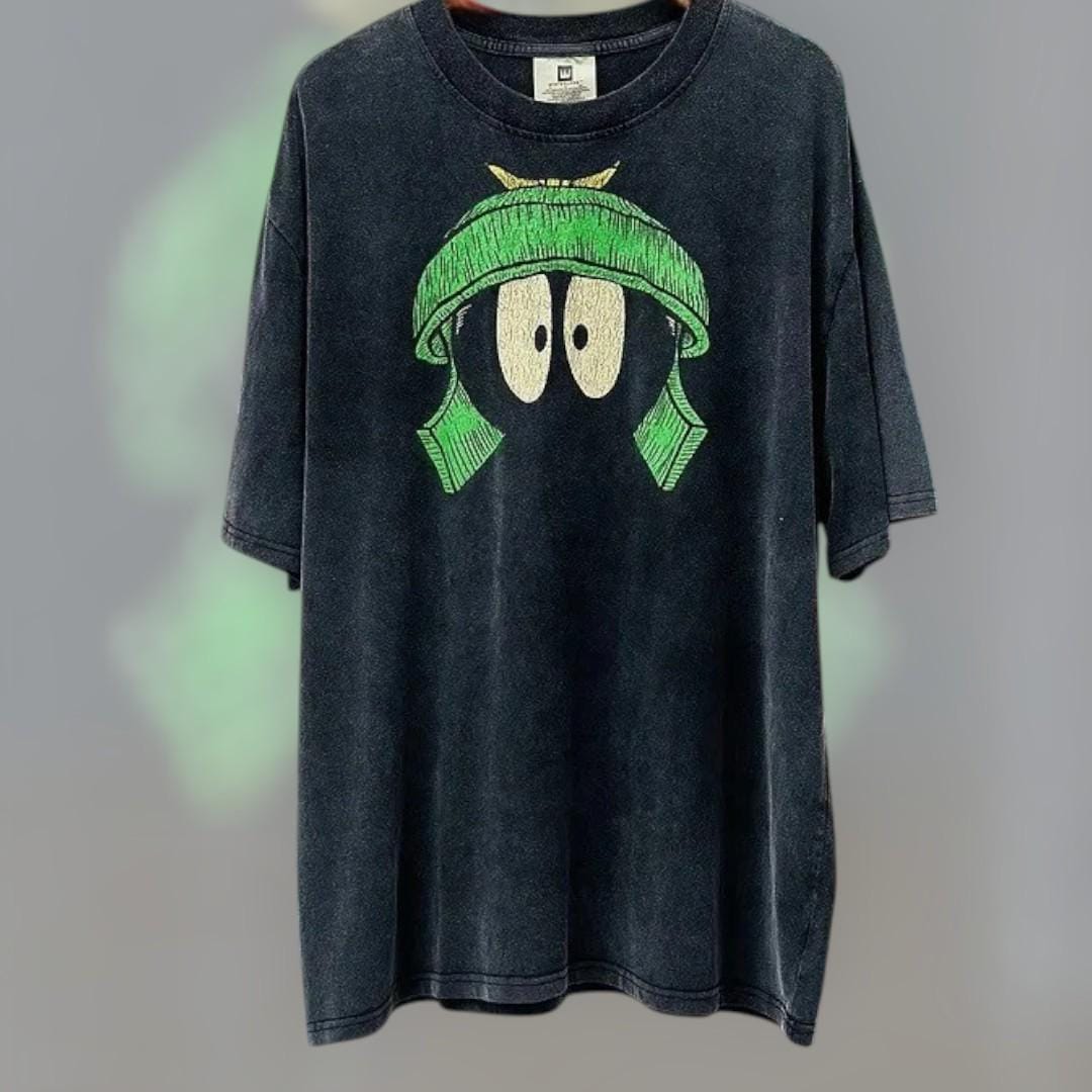 ヴィンテージ マービン・ザ・マーシャン Tシャツ：厚手コットン