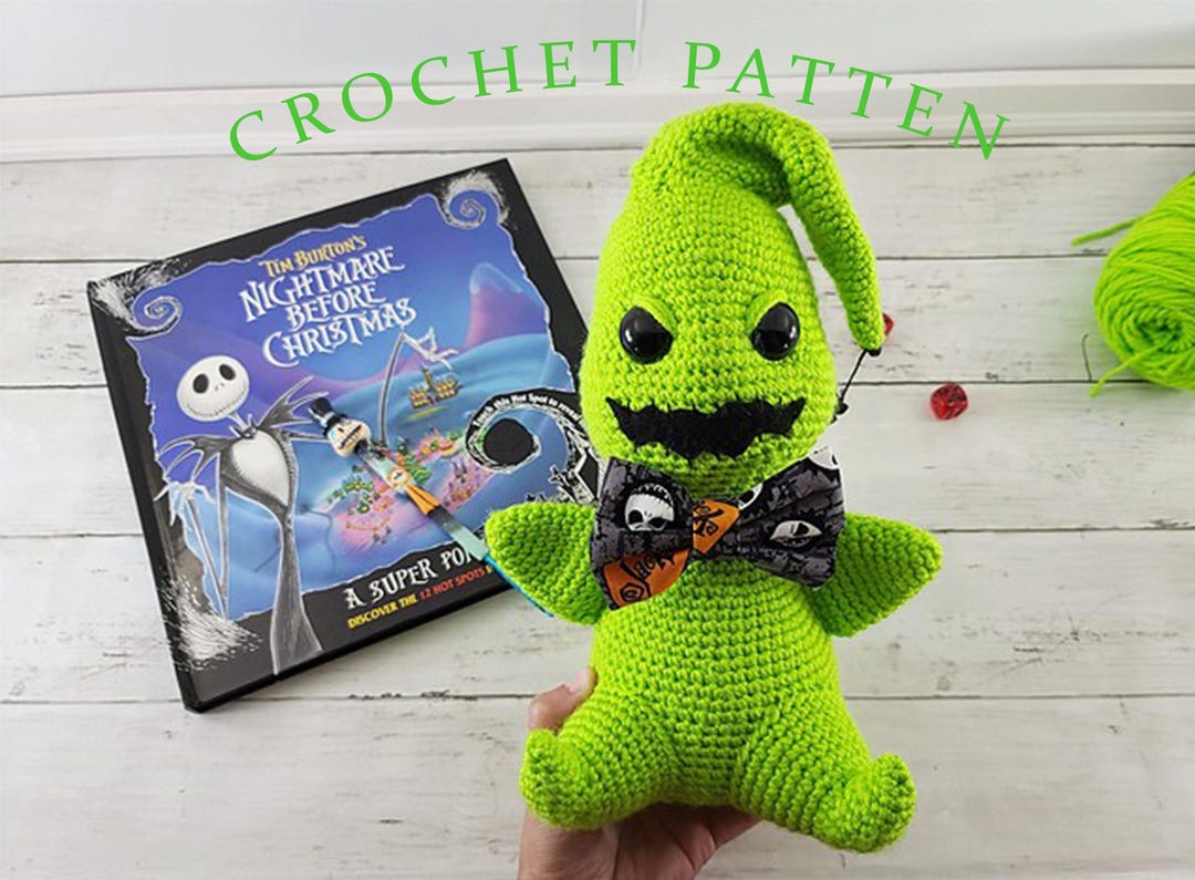 Oogie Boogie Amigurumi Crochet Pattern, E-book 7 Figures Amigurumi ...