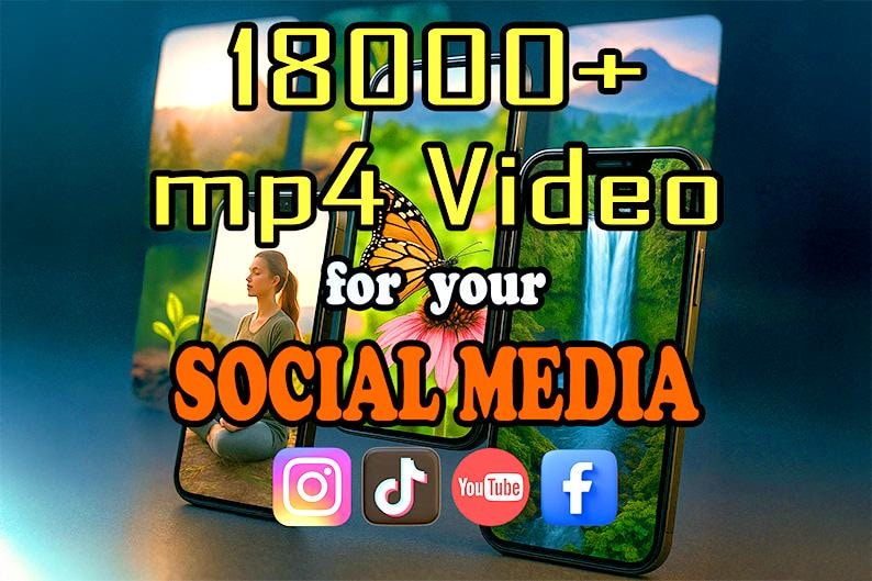 Más de 18000 Videos Estéticos MP4 | Reels para TikTok e Instagram [C25] imagen 1