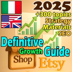 Etsy Selling Guide 2025 PDF • Digital Product Ideas • Etsy Growth Strategy & Print On Demand POD