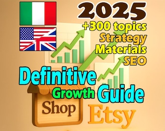 Etsy Selling Guide 2025/26 PDF: Digital Product & POD Ideas