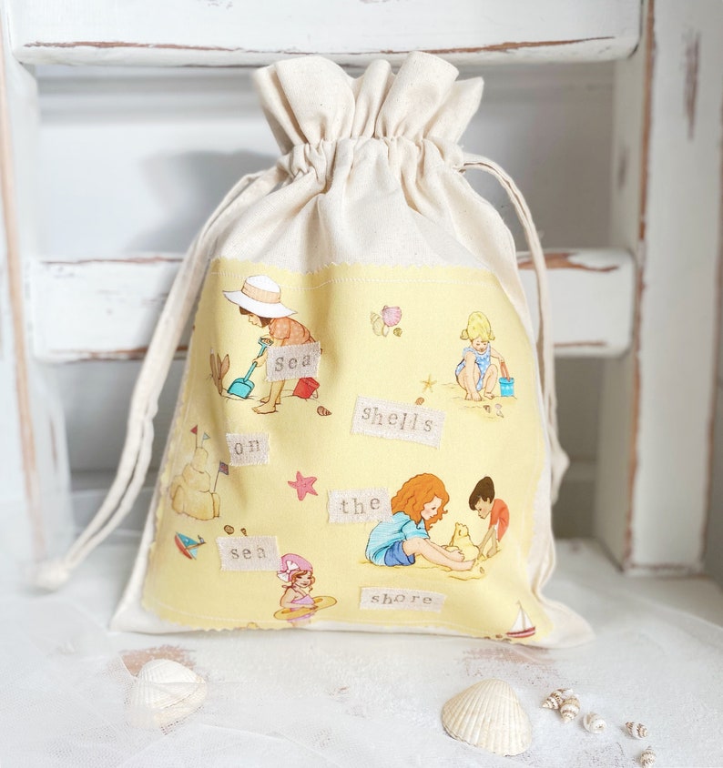 Belle and Boo Sea shell collecting bag image 1