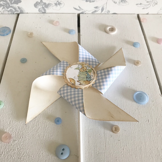 Peter Rabbit Pinwheel decoration