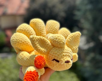 Schlafender Feuerfuchs Amigurumi-Digitalmuster