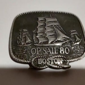 Clothing men&#39;s Boston&#39;s Belt Buckle Vintage