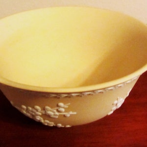 Wedgwood Jasperware Primrose Yellow Jardiniere Bowl