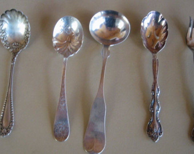 Antique Sterling Silver Flatware Etsy