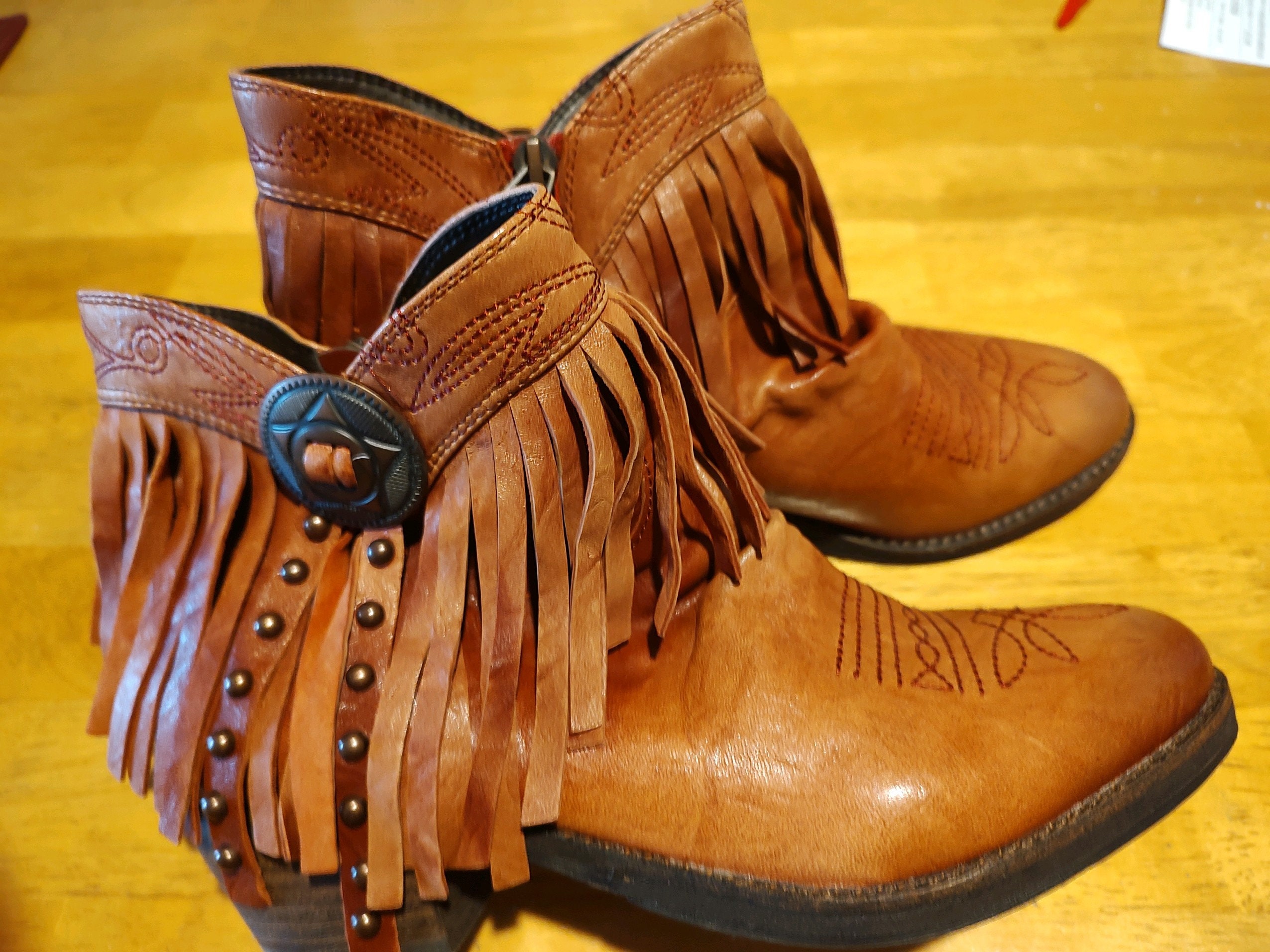 Sam Edelman Kiana Womens Cowboy Boots Size 6 Etsy
