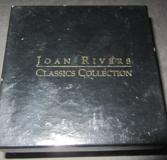 Joan Rivers Cryistal Starburst Orange Pin Include… - image 4