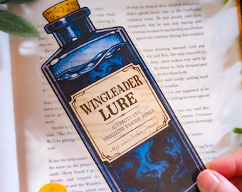 Wingleader Lure Potion Bookmark, Dragon Egg, Fourth Wing Inspired