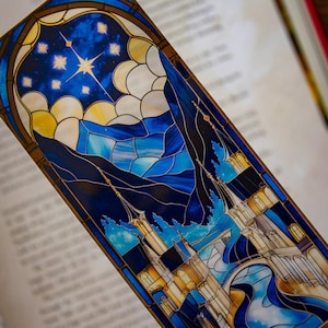 Stained Glass Style Night Court Bookmark: Fantasy Romantasy Gift