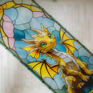 Bladwijzer Golden Dragon: gebrandschilderd glas, romantiek
