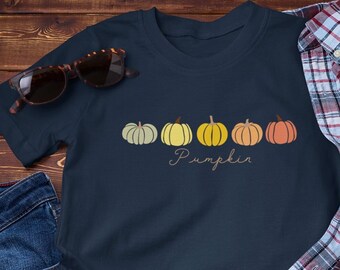 Fall Pumpkin Shirt, Pumpkins Shirt, Halloween Graphic Tee, Thanksgiving Pumpkin Tee, Cute Fall Shirt, Cute Pumpkin Shirt, Pumpkin Patch Tee