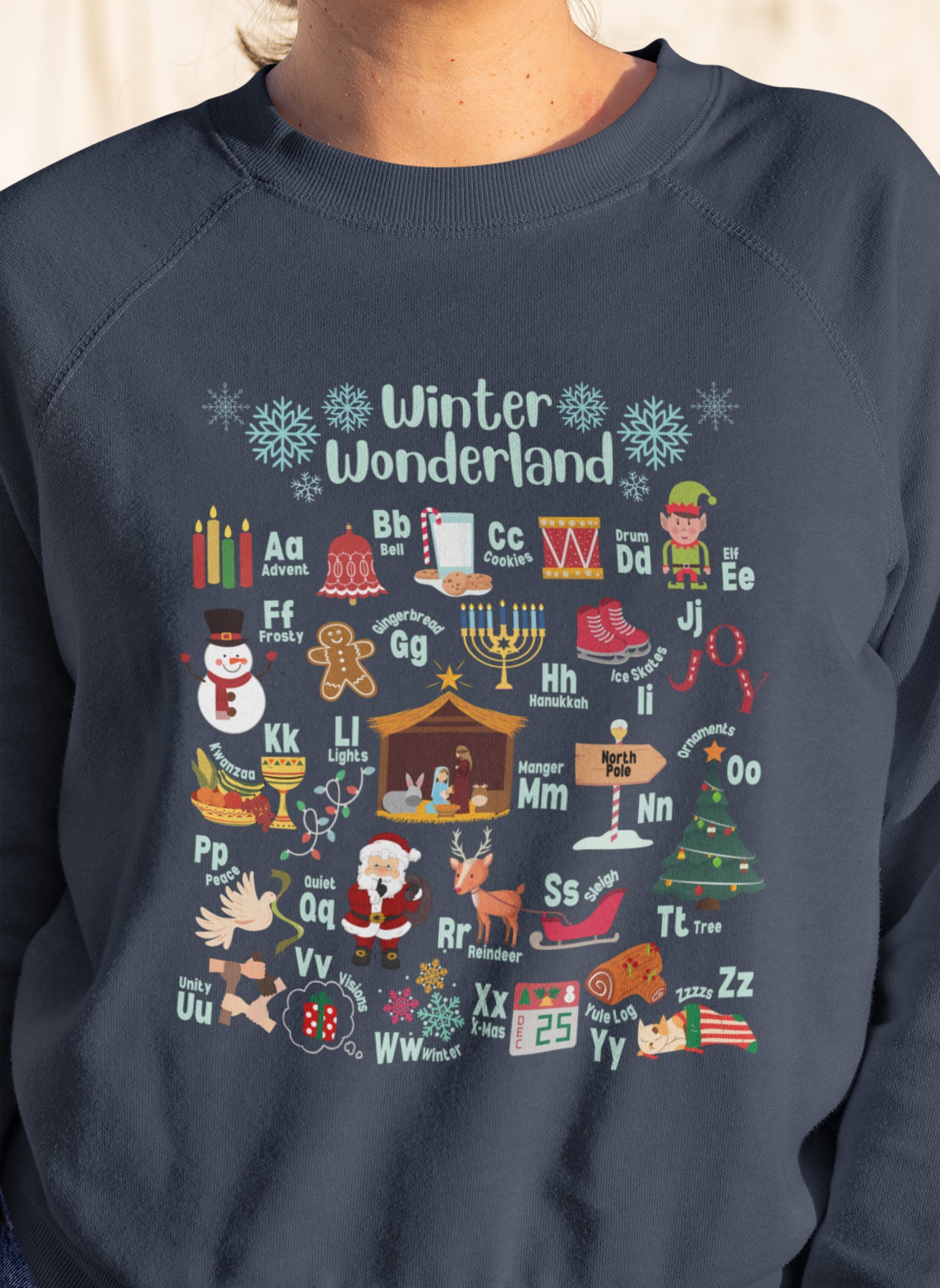 Winter Wonderland Holiday Alphabet 