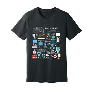 Technology Teacher Alphabet Shirt, STEAM Classroom Teacher Shirt, Computer Science Teacher Shirt, Elementary Tech Teacher Shirt, STEM Shirt image 7