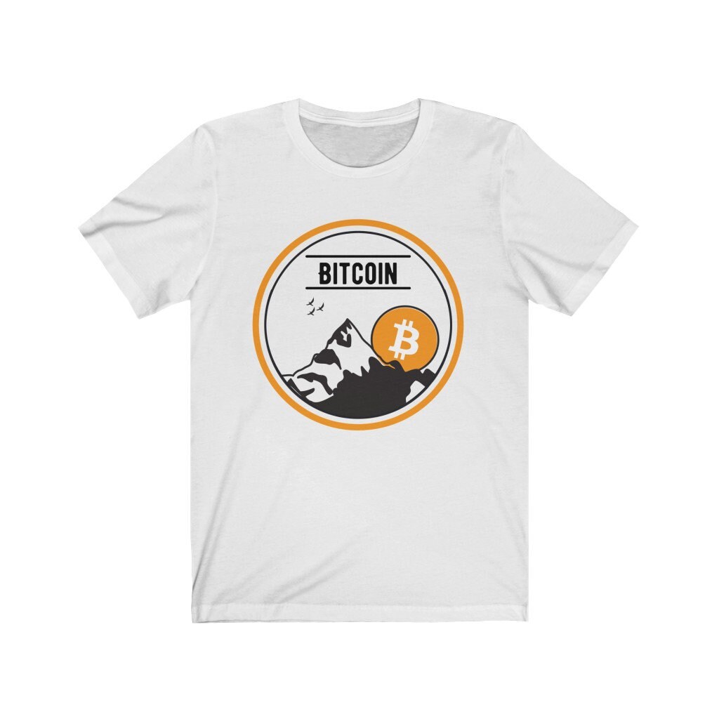 ビットコイン マウンテン サンライズ ネイチャー オブ クリプト ユニセックス ジャージ 半袖 Tシャツ - Etsy 日本