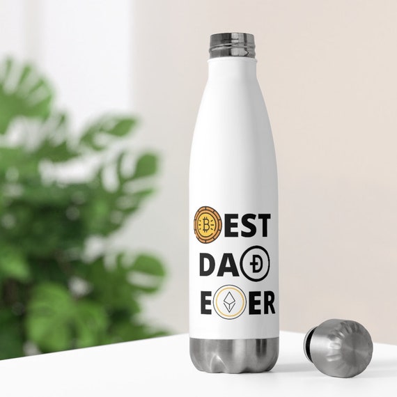 Best Dad Crypto Bitcoin Dogecoin Ethereum Cryptocurrency Father's Day 20oz  Insulated Bottle - Etsy