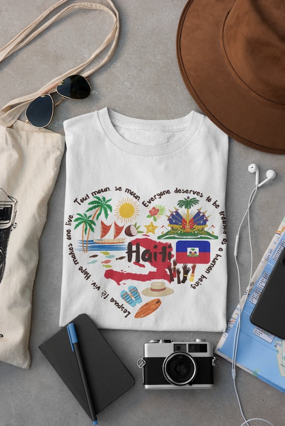 Help for Haiti Shirt, Prayers for Haiti Shirt, Haitian Refugee Shirt, Everyone Deserves to Be Treated as a Human, Hope Gives Us Life, Haiti