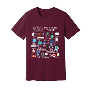 Technology Teacher Alphabet Shirt, STEAM Classroom Teacher Shirt, Computer Science Teacher Shirt, Elementary Tech Teacher Shirt, STEM Shirt image 4