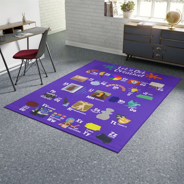 Alphabet Classroom Rug Etsy