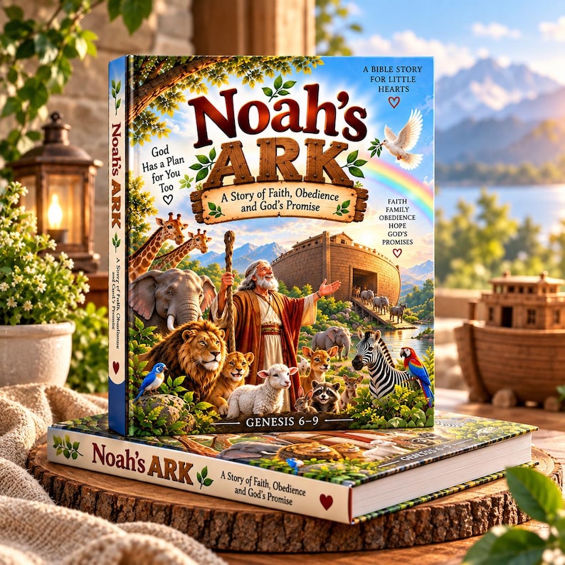 Noah's Ark Story & Activities | Printable Nursery Guide for Kids Bible ...