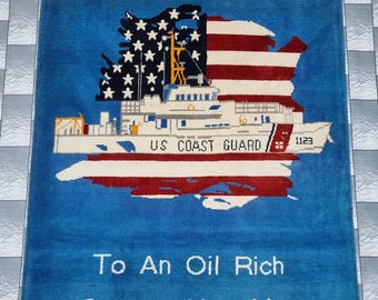 Tapete afegão handnade com nó de lã tapete de guerra tapete tribal colecionável história tapete de guerra afegão