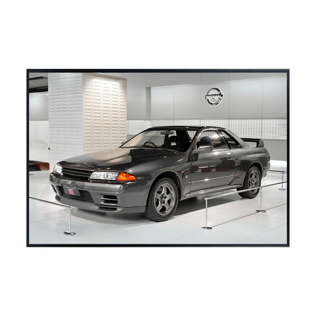 Nissan GT-R R32 Poster: Iconic Supercar Wall Art, JDM Automotive Print ...