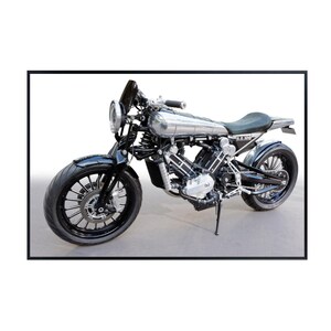 Brough Superior SS100 Poster – Classic Motorcycle Decor, Vintage Bike Art (Unframed)