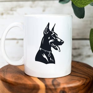 Doberman Gifts,Doberman Coffee Cup,Doberman Mug,Doberman Decor, Unique Gift for Doberman Owner, Doberman Valentine Gift,dobi gift mug