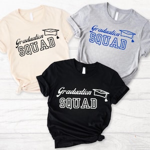 Graduation Squad Shirt: Family Graduate Cotton Blend Tee
