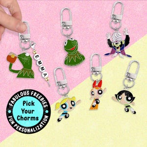 Superhelden Meisjes Leuke Sleutelhanger Beste Vrienden Sleutelhangers Kermit Anime Sleutelhanger Paar Sleutelhanger Cadeau Y2K Sleutelhanger Bag Tag Sleutelhanger