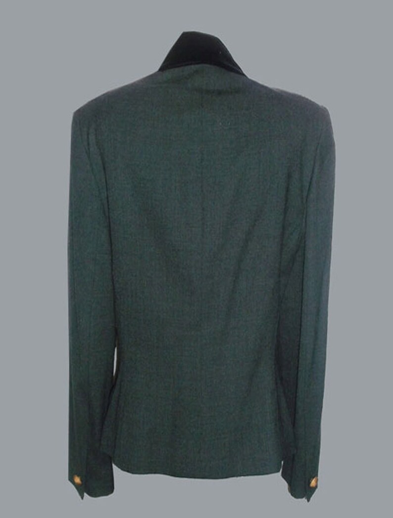 Haut Vintage En Soie Dana Buchman - Taille 14, Couleur Crème, Manches Longues Années 80