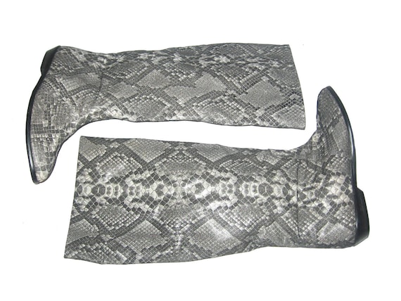 VTG Fabulous Golo Made In Italy Snake Print Faux L