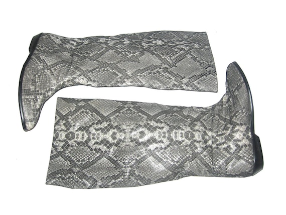 VTG Fabulous Golo Made In Italy Snake Print Faux … - image 2