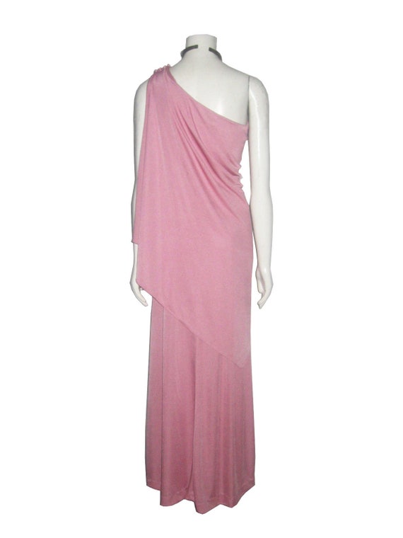 Vintage Fredericks Of Hollywood Pink Asymmetrical… - image 4