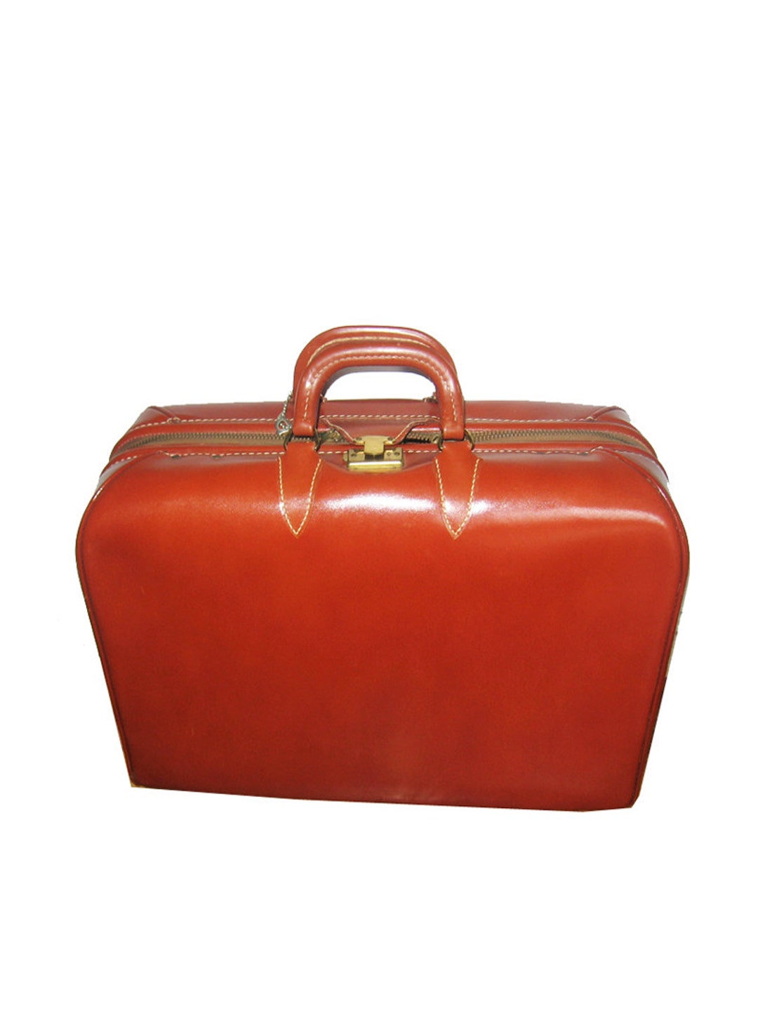 cow leather double zip (7662)
