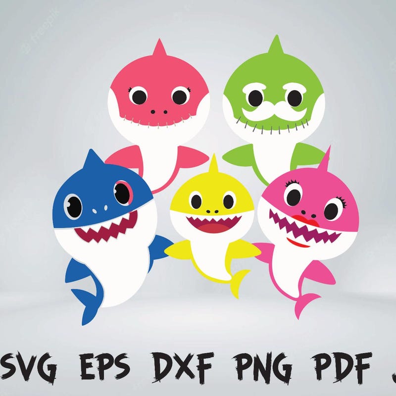 Baby Shark Svg - Etsy