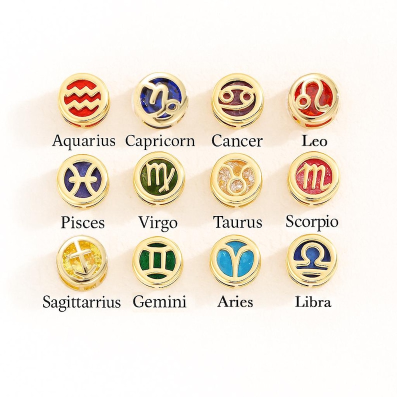 Zodiac Necklace, Astrology Signs, Astrology Pendant Necklace, BirthStone Necklace, Constellation Necklace, Pendant Necklace Birth Sign, Birthstone Jewelry, Birthday Gift