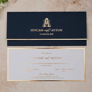 Invitaciones de boda modernas, tarjetas de papel plateado con impresión en sobres, invitaciones para quinceañeras y cumpleaños, elegante diseño en negro.