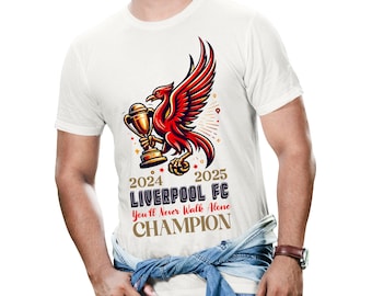 Liverpool FC Champions PNG: T-Shirt & Mug Design (Digital Download)