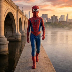 Children’s Spider Boy cosplay outfit for Halloween and dress up