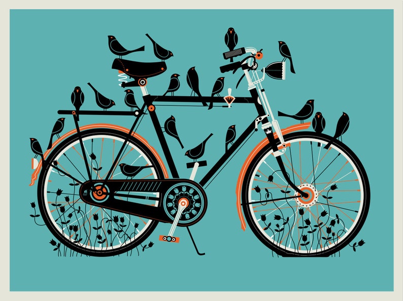 bird bike v frame
