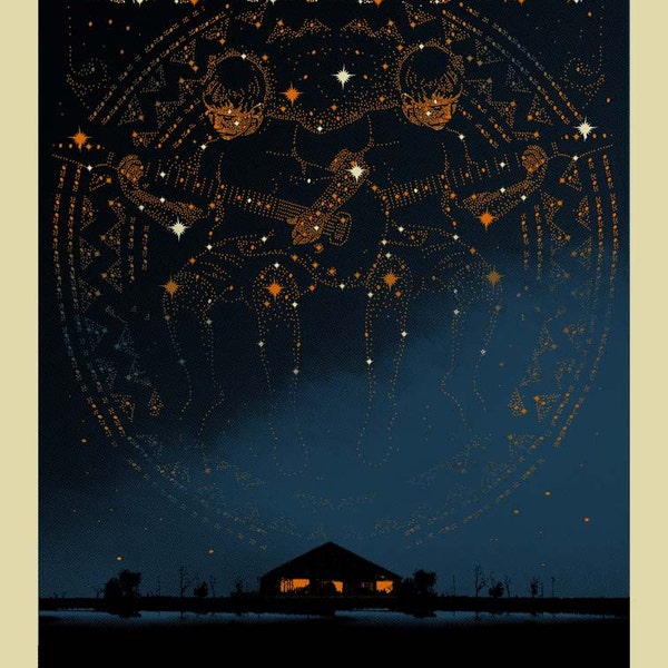 DMB Saratoga Zodiac Screen print