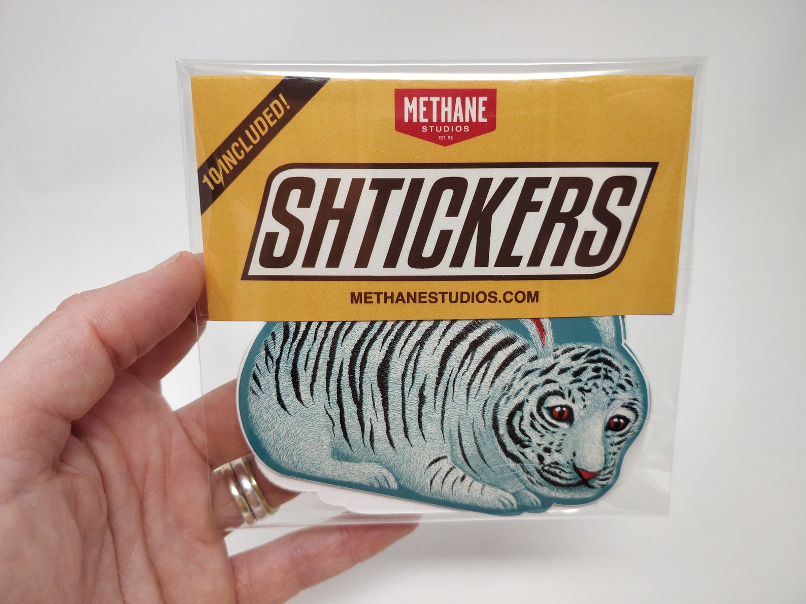 Tiger Bunny Shtickers!!! ALL BUNNIES 10 Sticker Pack, Bumper Stickers ...