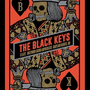 Cartes à jouer Black Keys