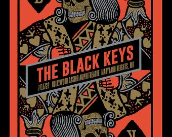 Black Keys Playing Card