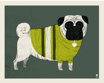 Pug In A Sweater