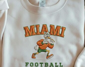 ヴィンテージ 90年代 マイアミ ハリケーンズ NCAA グリーン スウェット