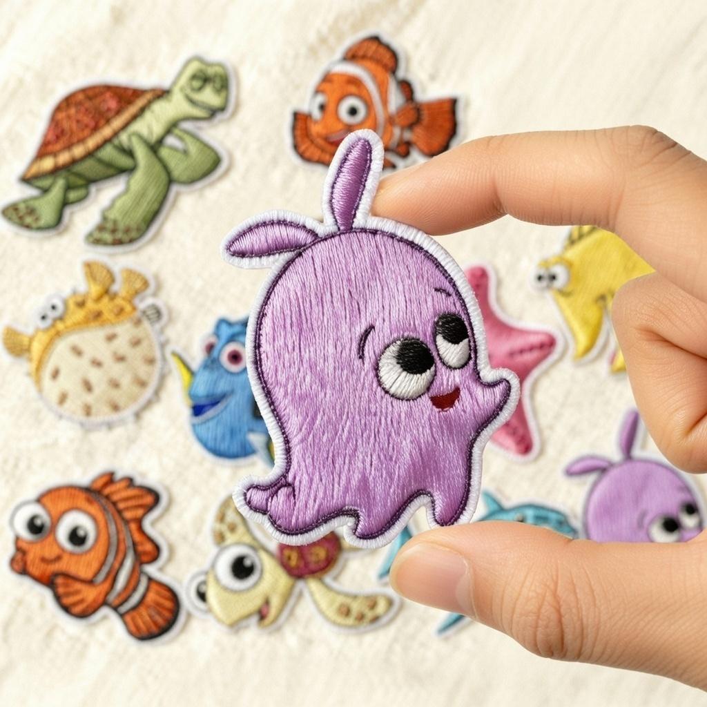 Finding Nemo Embroidered Patches, Nemo Iron on Patch, Dory Patch ...
