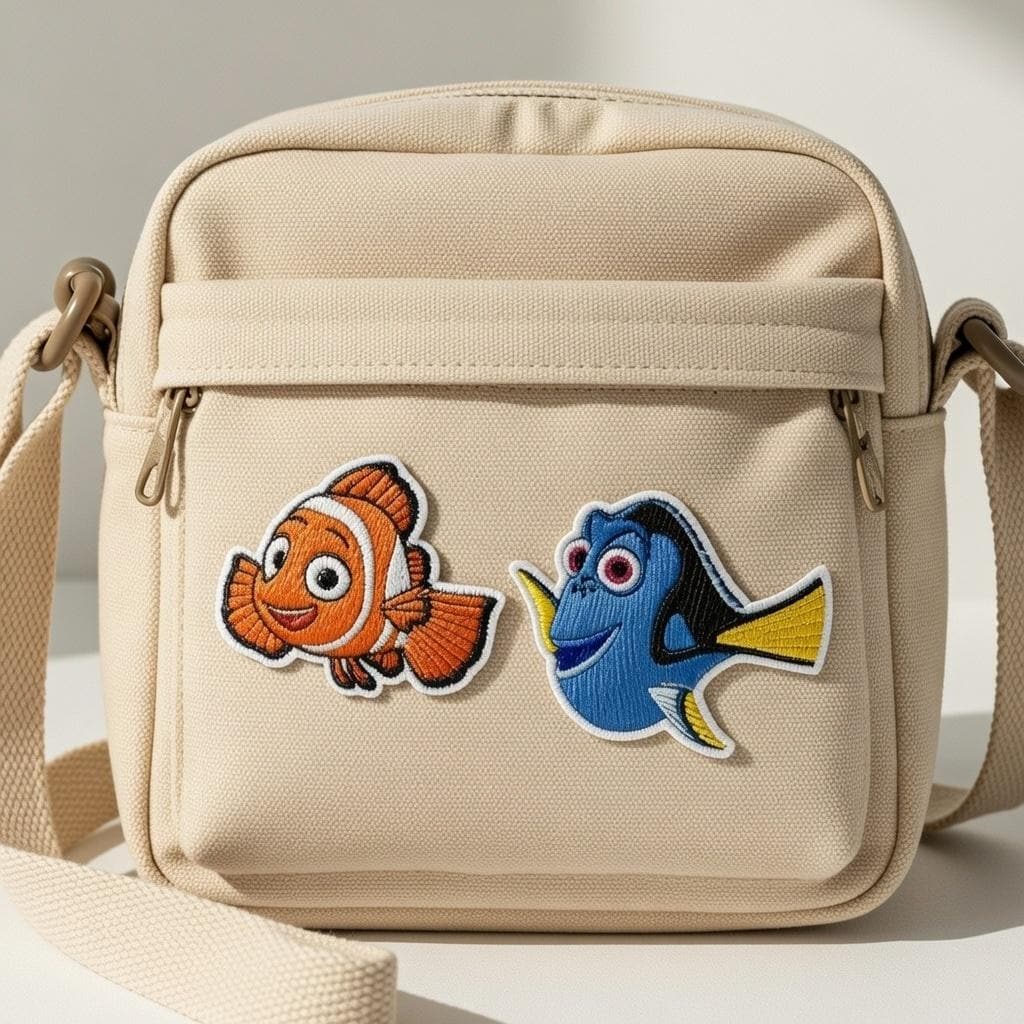 Finding Nemo Embroidered Patches, Nemo Iron on Patch, Dory Patch ...